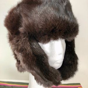 *SOLD***Real Fur Hat - Russian Ushanka - Beautiful
